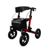 Arvo Deambulatore Rollator Outdoor, Rosso