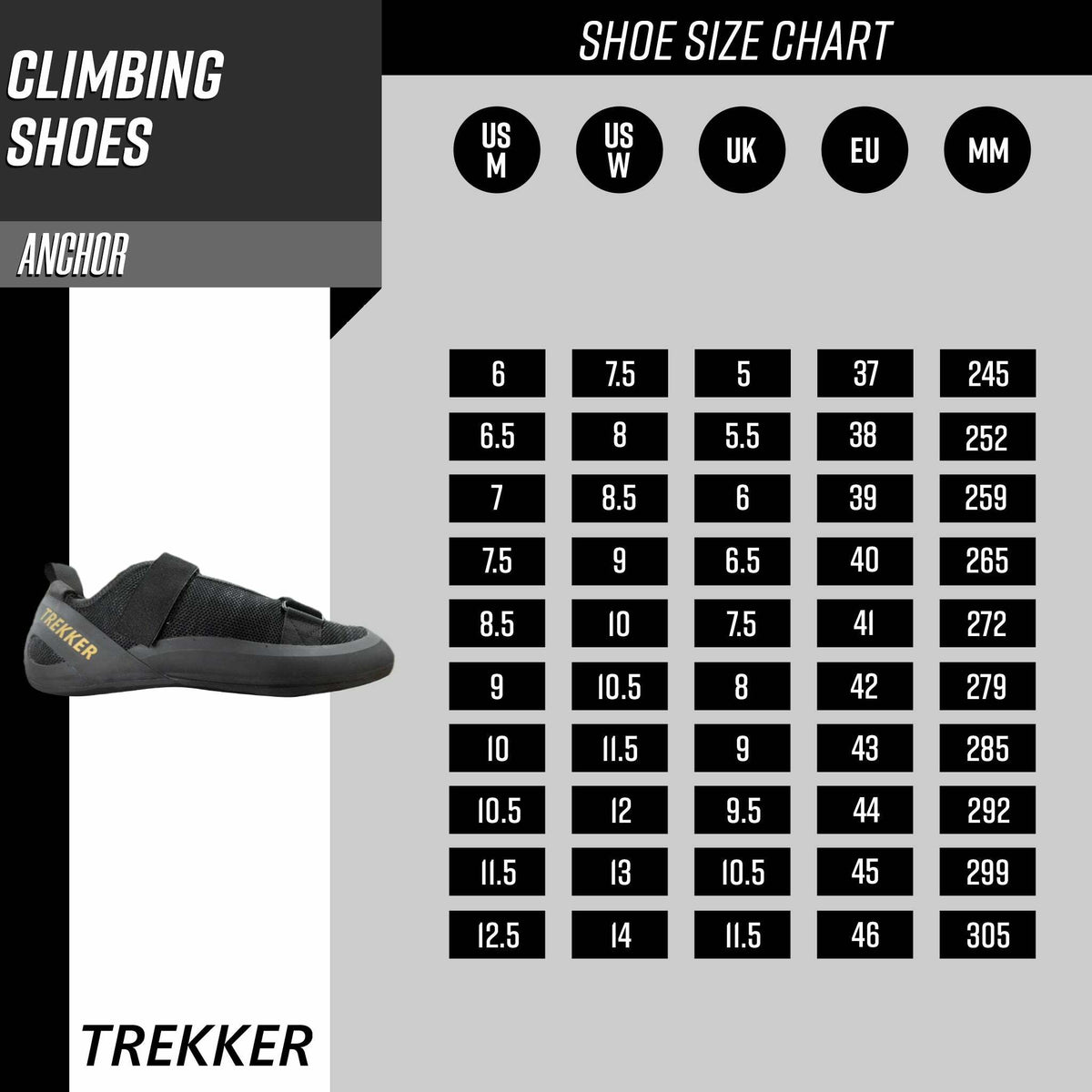 
              Trekker Scarpette da arrampicata Wall Anchor