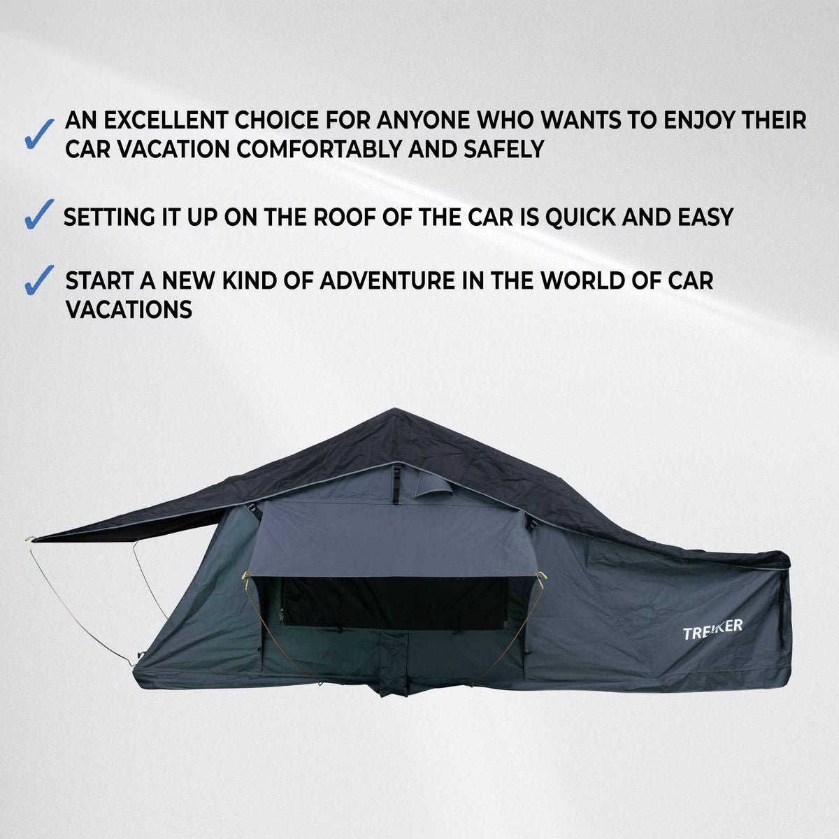 
              Trekker Daktent Cabin L, grijs