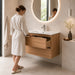 Meuble sous lavabo Vasta Virello, chêne, différentes tailles