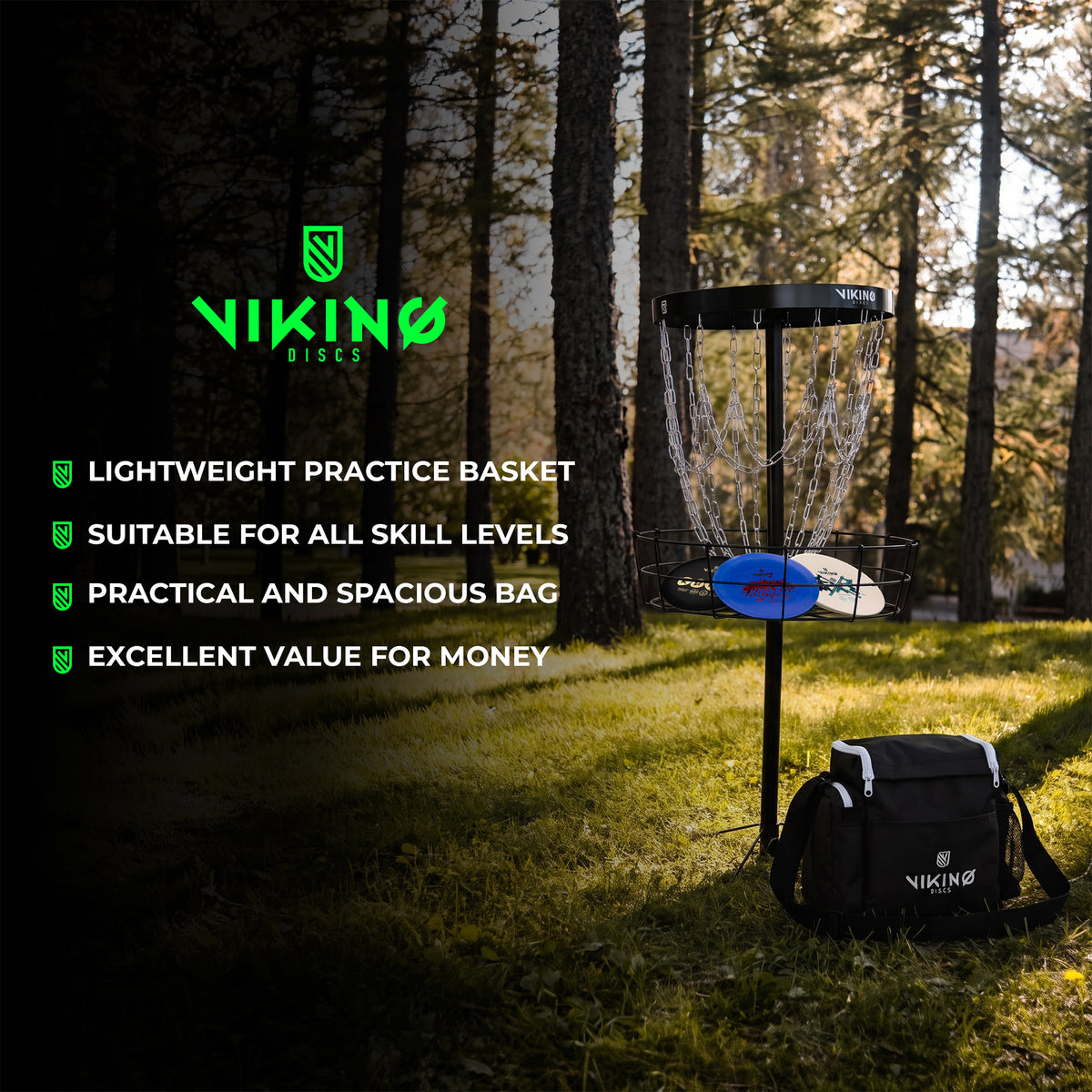 
              Viking Discs Discover Disc Golf paquete