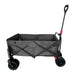 Fornorth Carrello da Giardino 115x61x105cm 100kg, nero