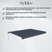 Lykke Tenda da Sole 3,95x3 m, grigio scuro