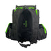 Viking Discs Rucksack Pro, Discgolf rucksack, Schwarz/Limette