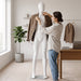 Lykke Mannequin de Couture Homme, Blanc