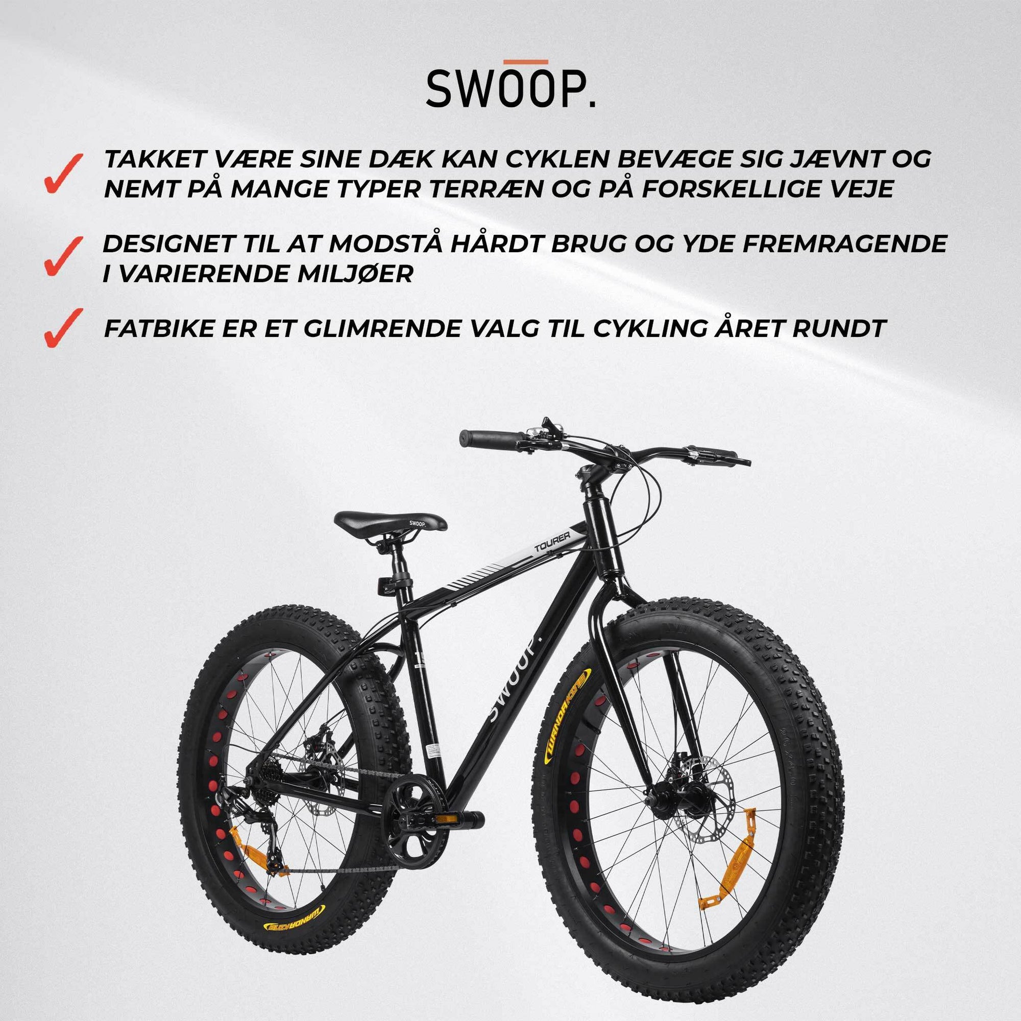 Swoop Fatbike 26" Tourer