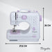 Birgitta Sewing Machine, Standard