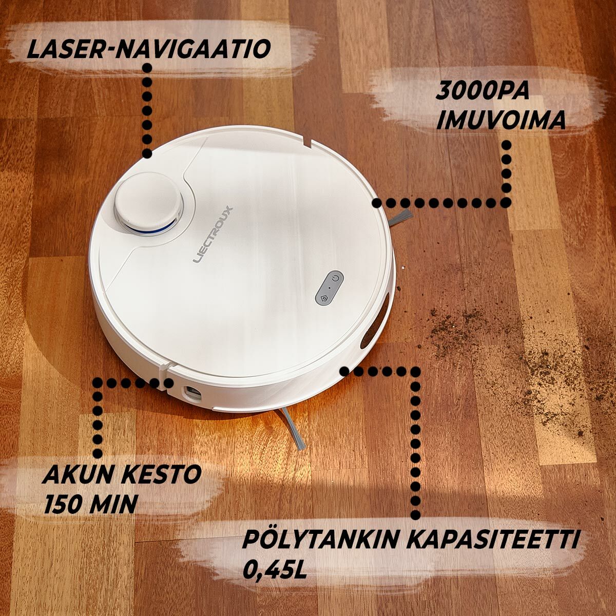 
              Lykke Robotti-imuri Deluxe 5000