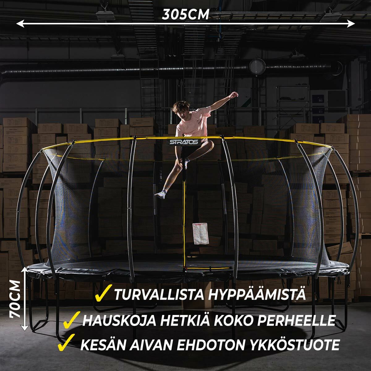 
              Stratos Trampoliini 305 cm