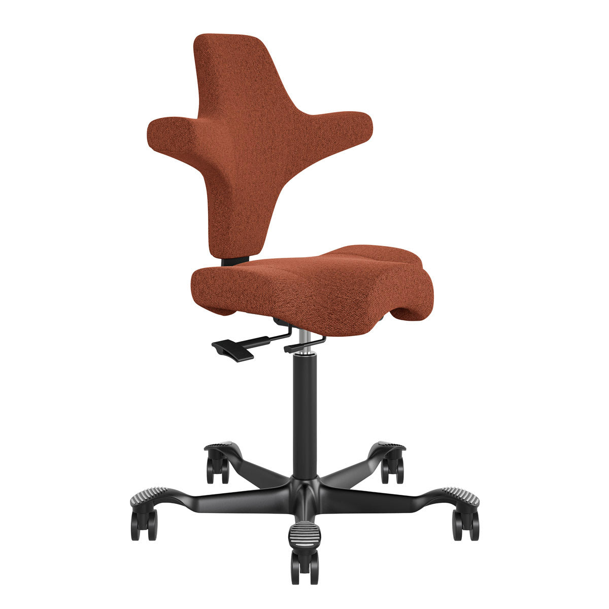 Chaise de bureau ergonomique Lykke Comfort, Orange