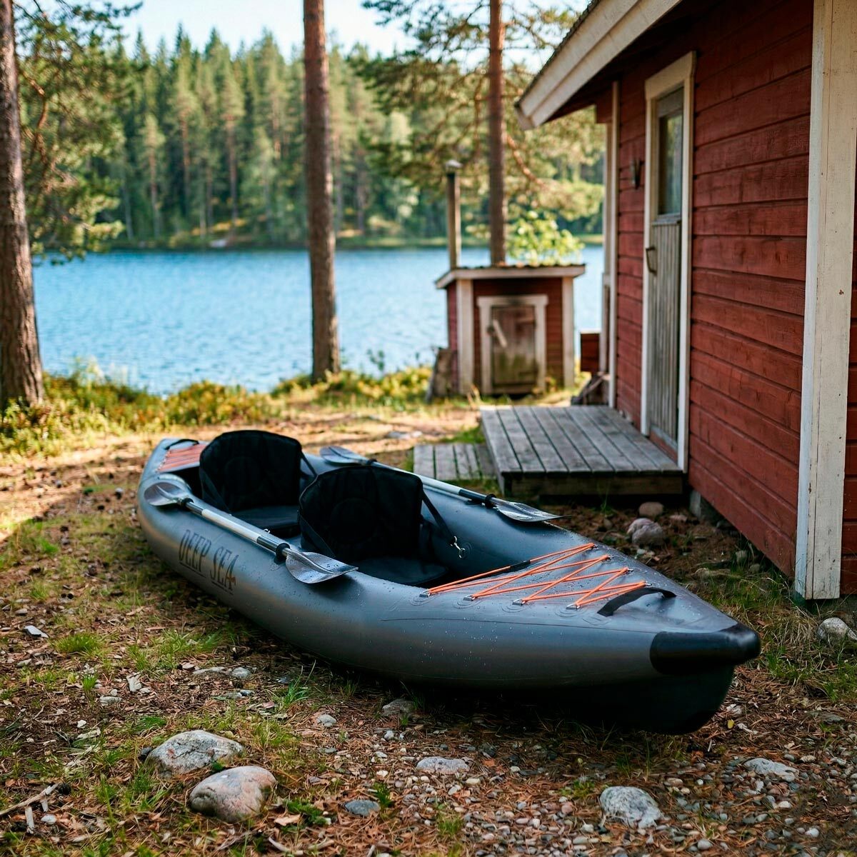 
              Deep Sea Inflatable Kayak Premium DS Double 415cm