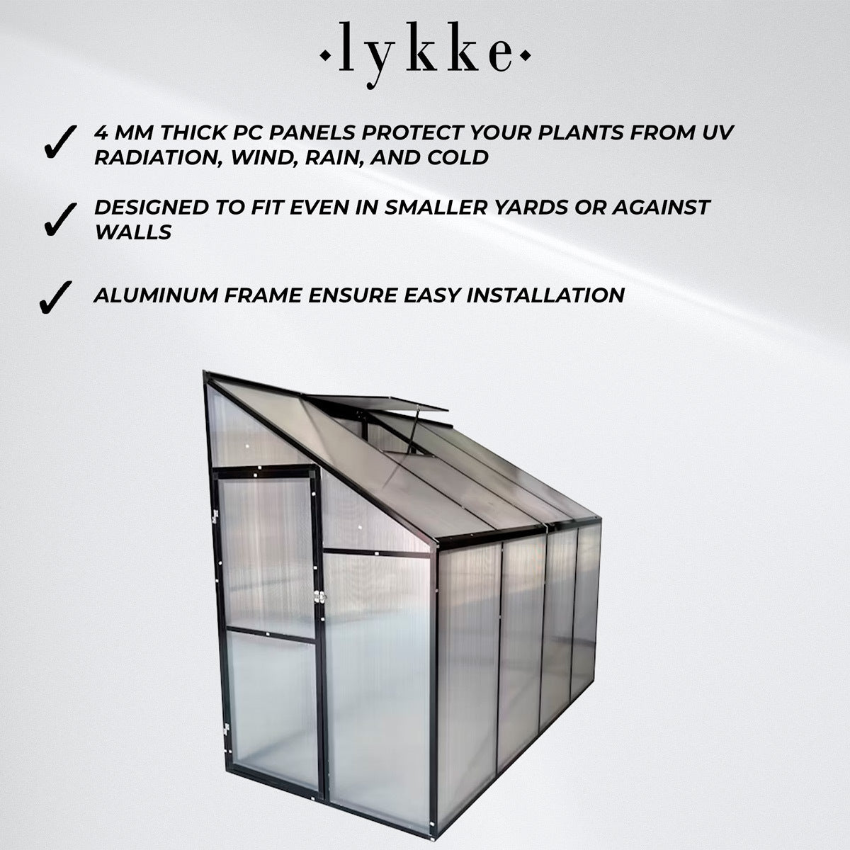 
              Serre Miniature Lykke Sundsvall 241x122x195cm
