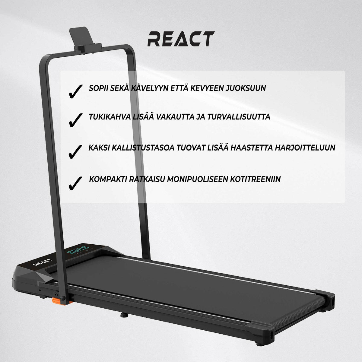 
              React Kävelymatto 600 Kahvalla