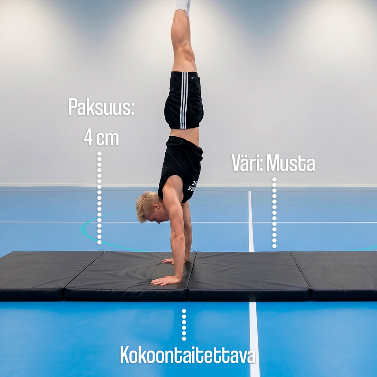 
              Airtrack Nordic Voimistelumatto 245x120x4cm