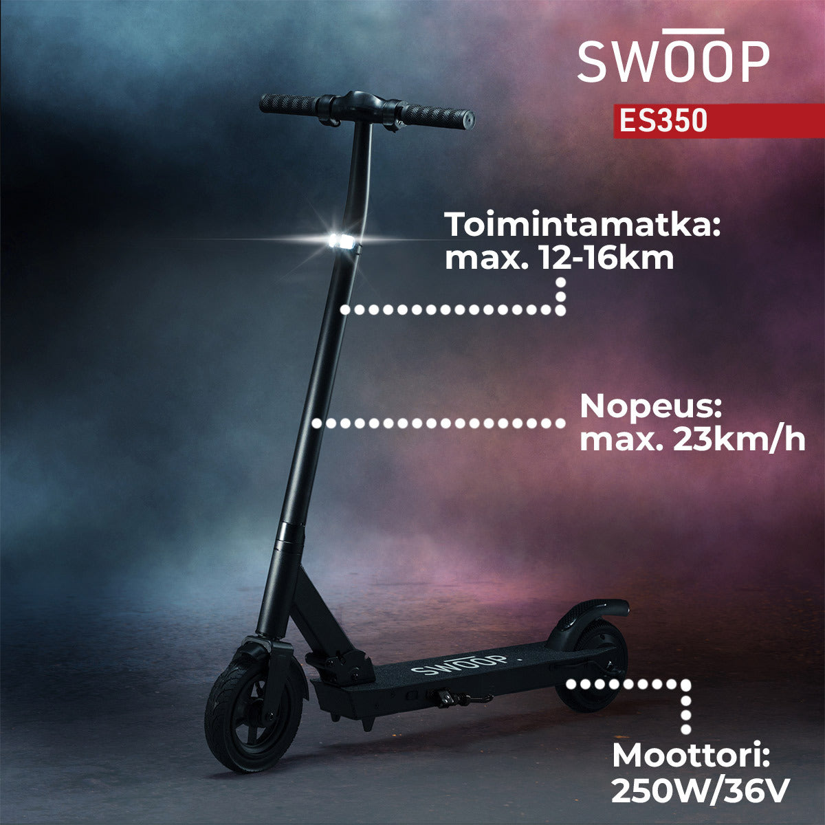 
              Sähköpotkulauta Swoop ES350