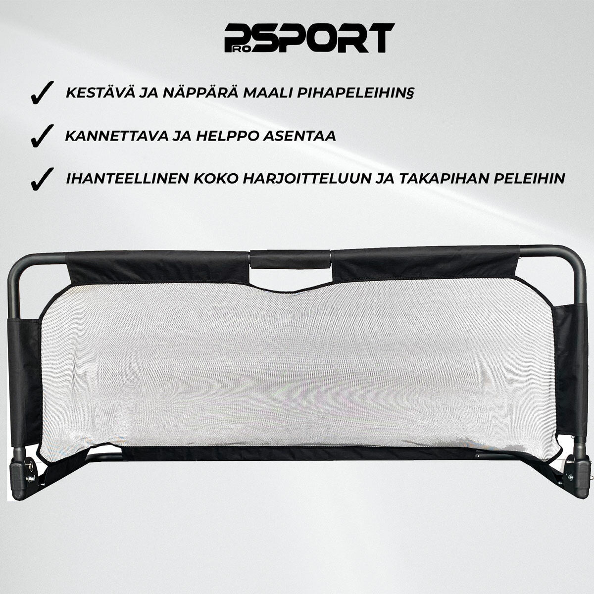 
              ProSport Jalkapallomaali 150x60x60cm Premium Black