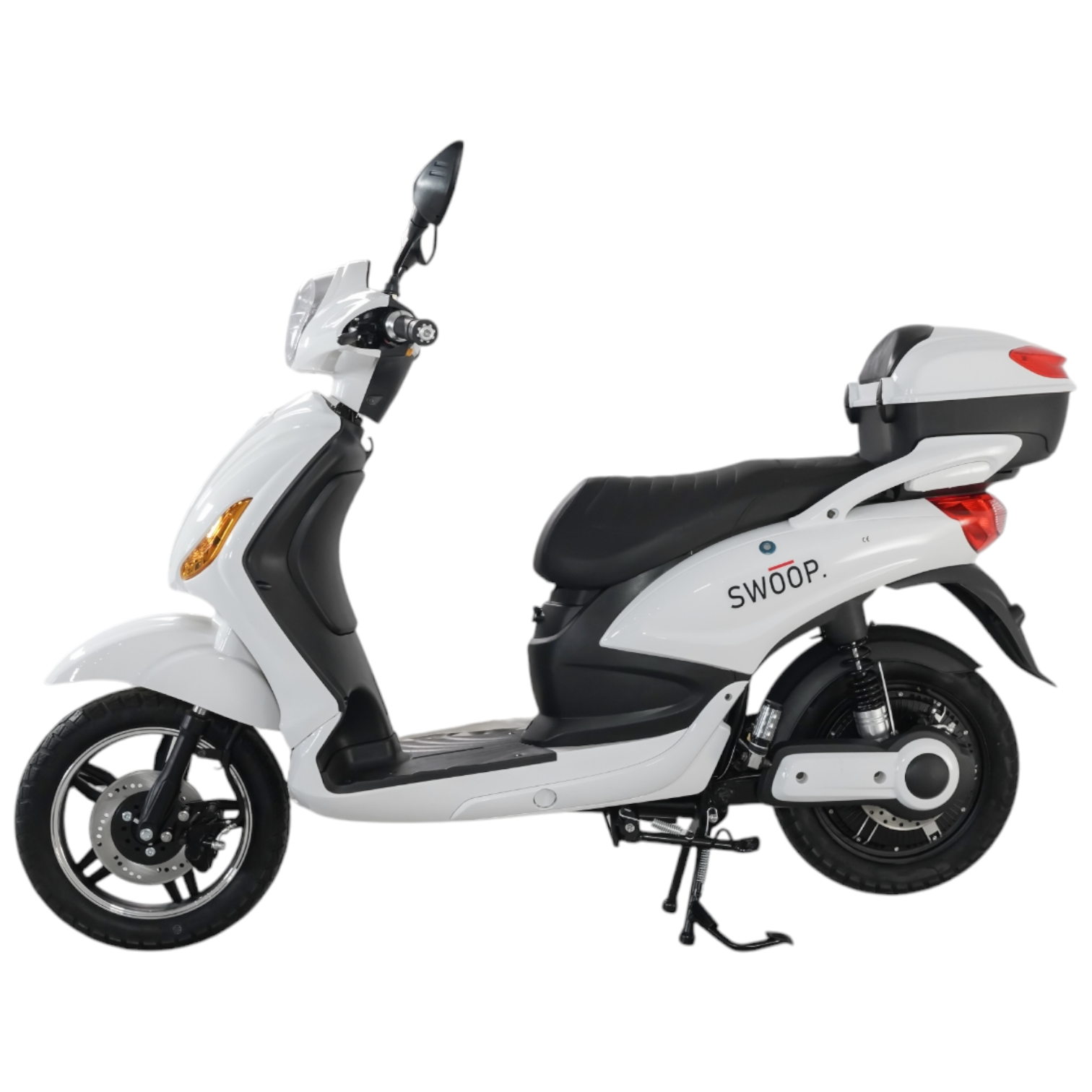 Swoop Scooter Électrique Ville Blanc