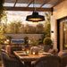 Fornorth Heizstrahler Terrasse Decke 2000W LED, Fernbedienung