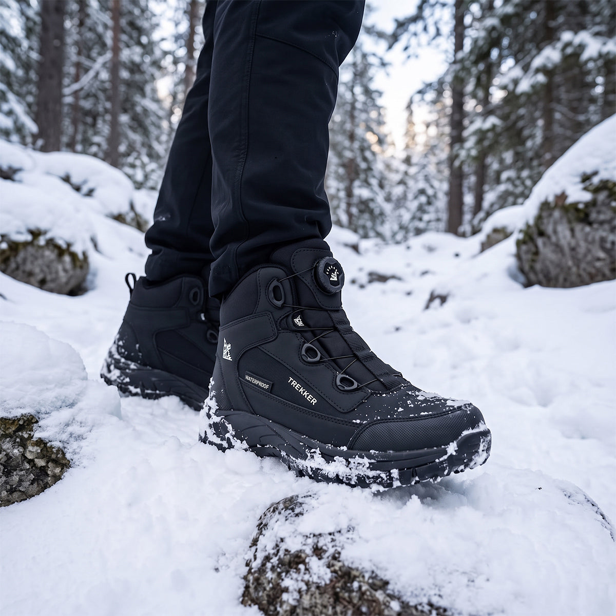 
              Trekker Winterschuhe mit Spikes Havu Fast-Lock