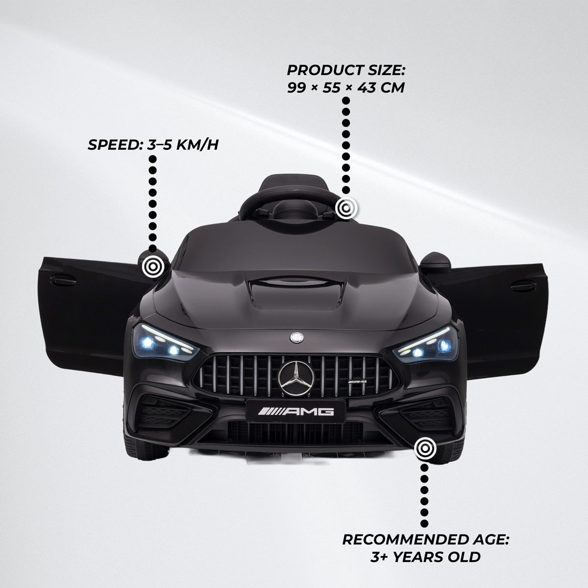 
              Swoop Ride On Car Mercedes-Benz AMG