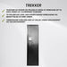 Trekker Armoire à canon pour 6 canons AS600 v2 Avec verrouillage numérique, noir