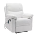 Lykke Fauteuil Massant, blanche