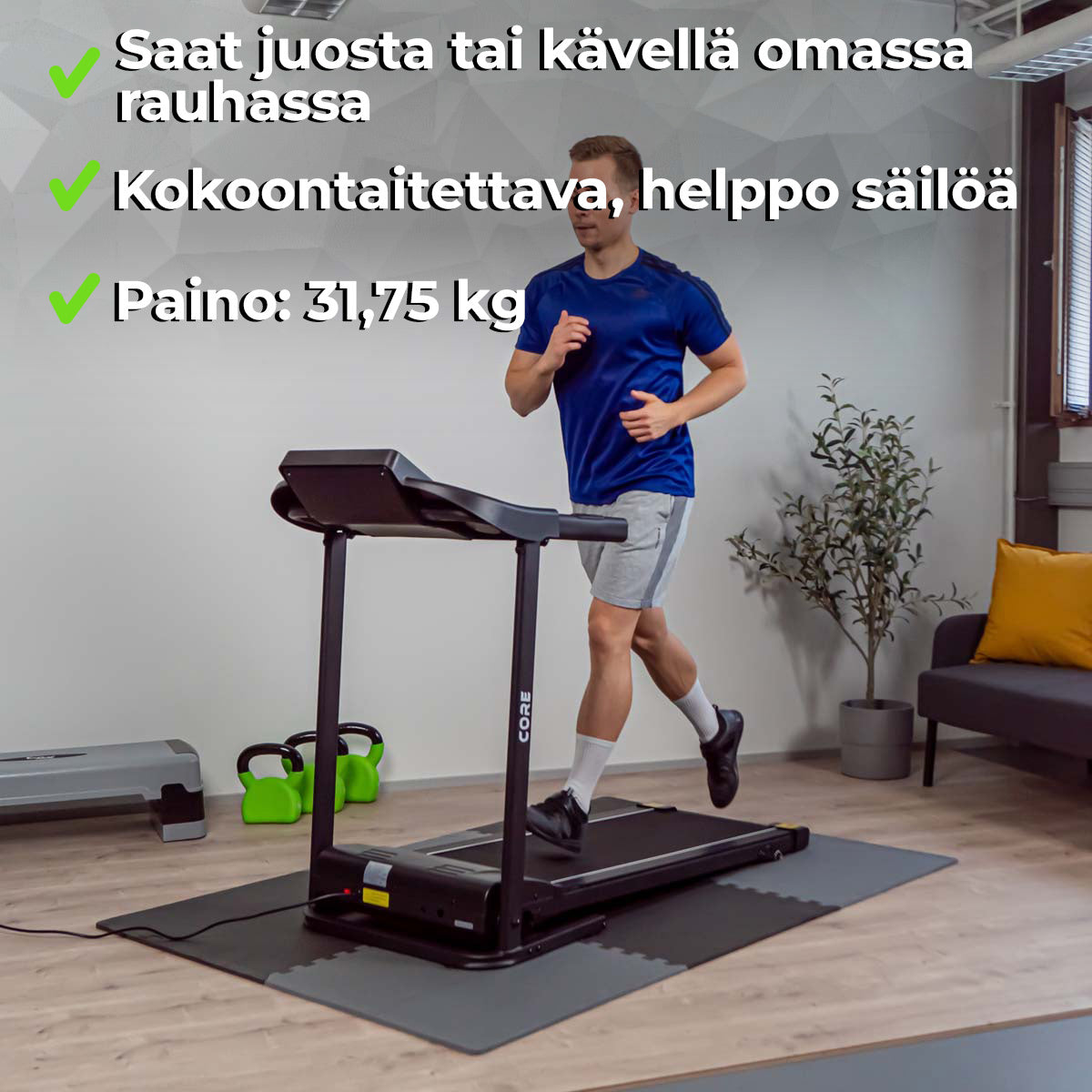 
              Nordcore Juoksumatto Core 2000