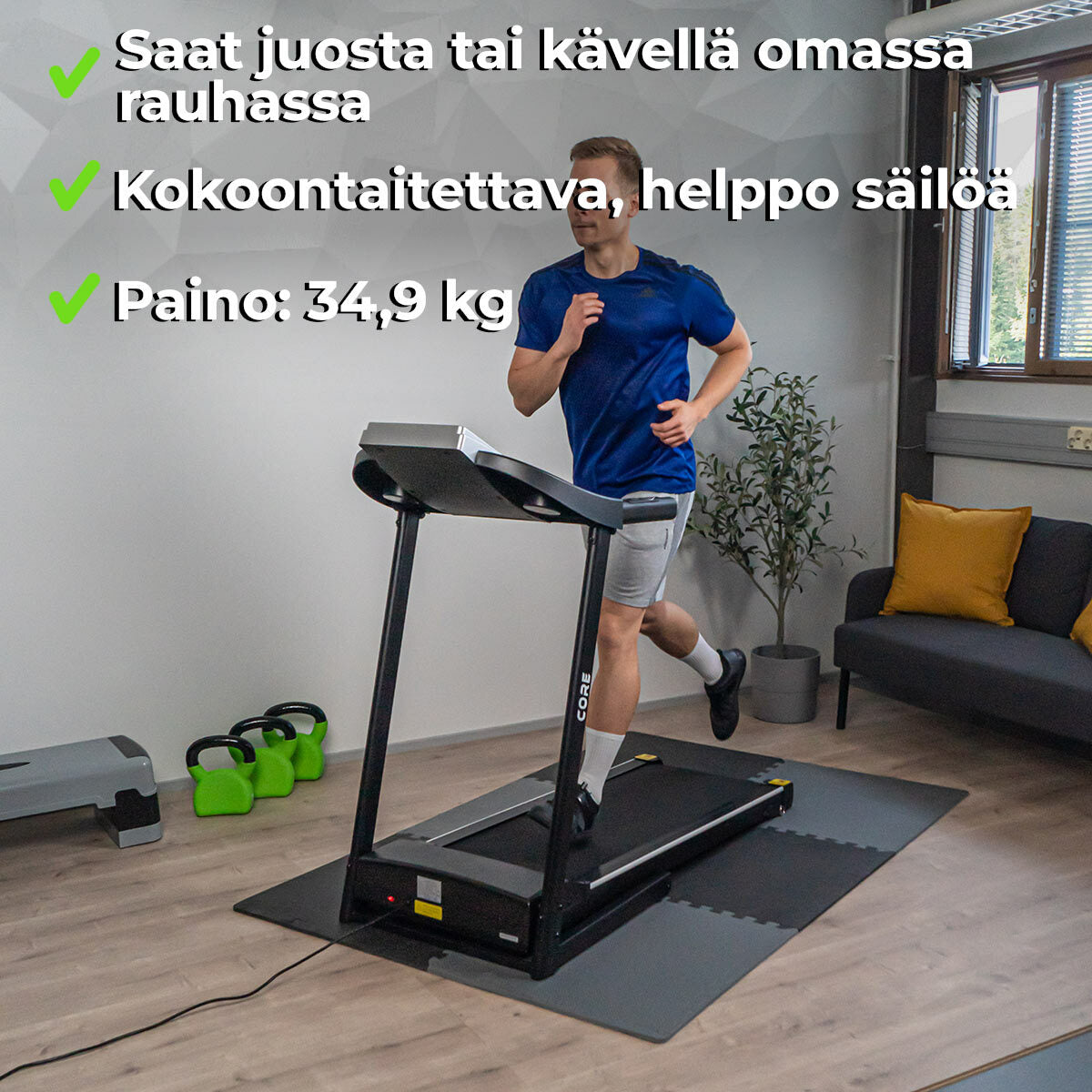 
              Core Juoksumatto 2500