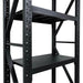 Fornorth Storage Shelf 800kg, 100x50x200cm, Black