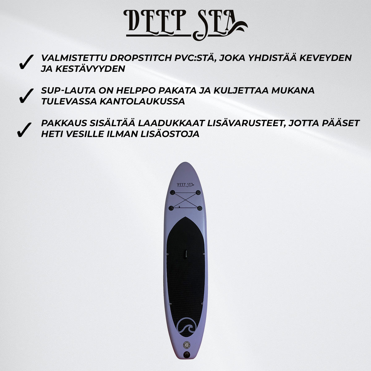 
              Deep Sea SUP-lautasetti XXL 330cm, Sininen