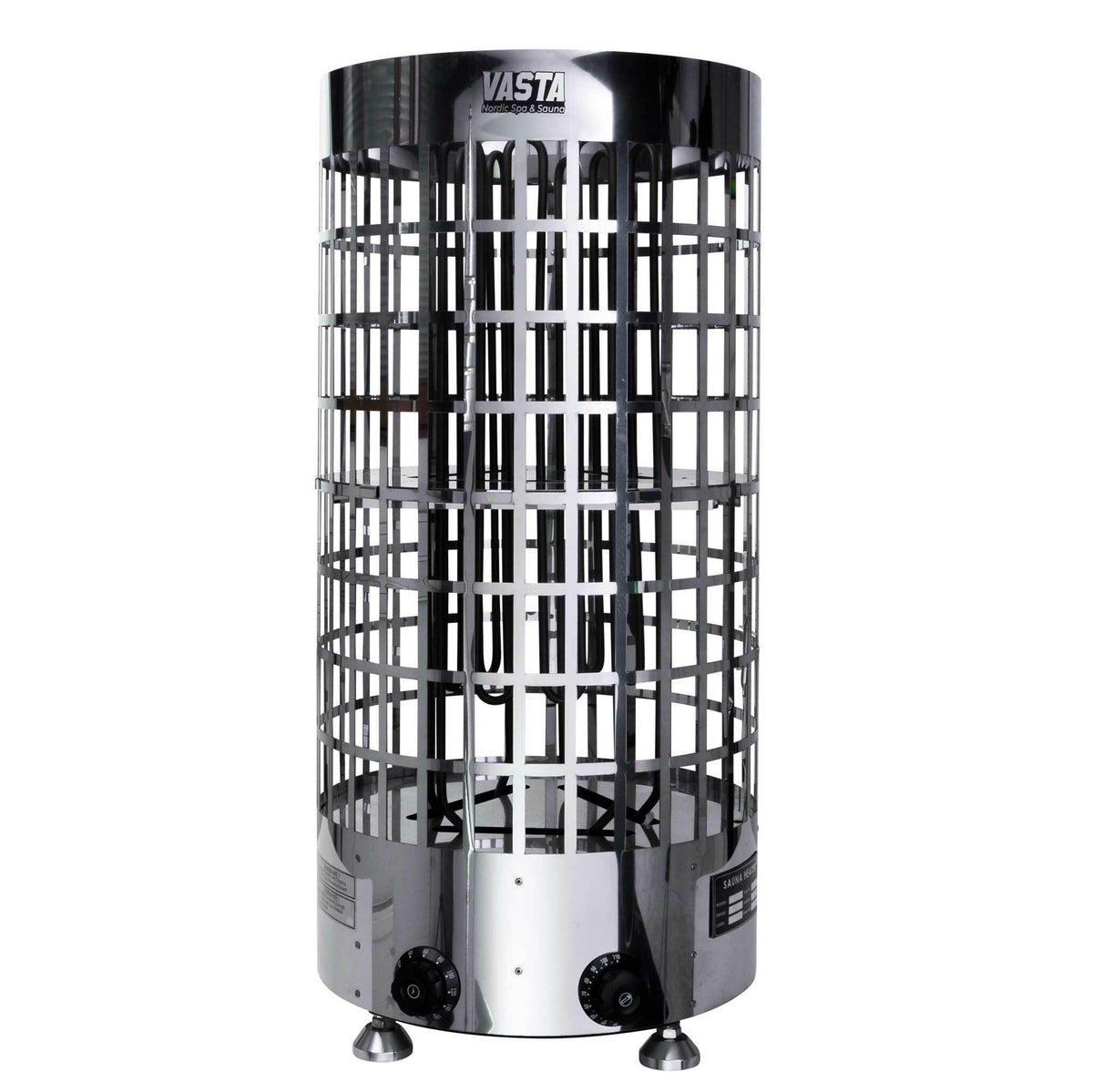 
              Vasta Calefactor eléctrico para sauna Ignite 6kw, control fijo, 5-8m3, acero