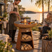 Limousin Brasero BBQ oxidado