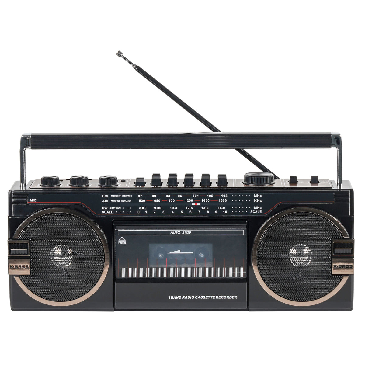 
              Lykke Kassetteafspiller Retro Bluetooth