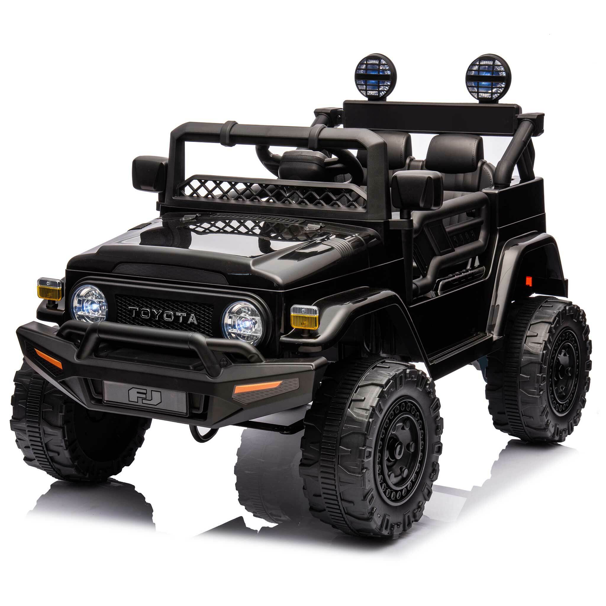 Toyota Landcruiser 12V - Voiture électrique pour enfants avec télécommande Les COULEURS VERDE Toyota Landcruiser 12V - Voiture électrique pour enfants avec télécommande Les COULEURS VERDE