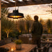 Fornorth Heizstrahler Terrasse Decke 2000W LED, Fernbedienung