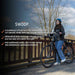 Swoop Elcykel Classic, Dame 28