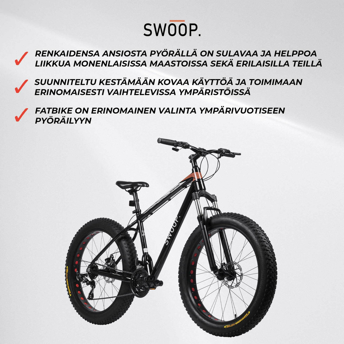 
              Swoop Fatbike 26&quot; Adventurer