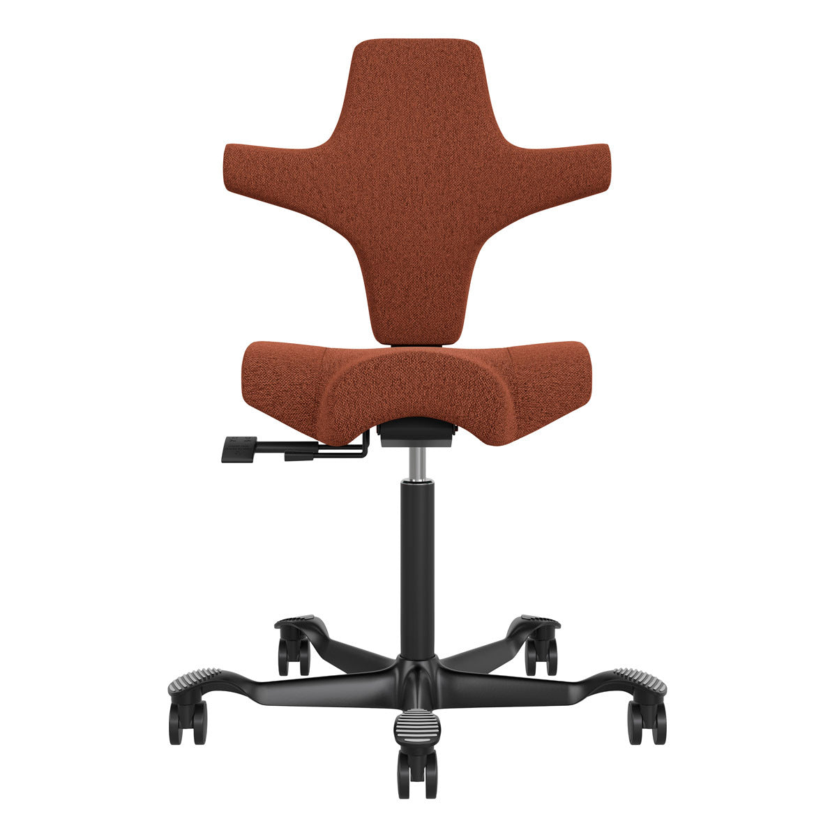 
              Chaise de bureau ergonomique Lykke Comfort, Orange