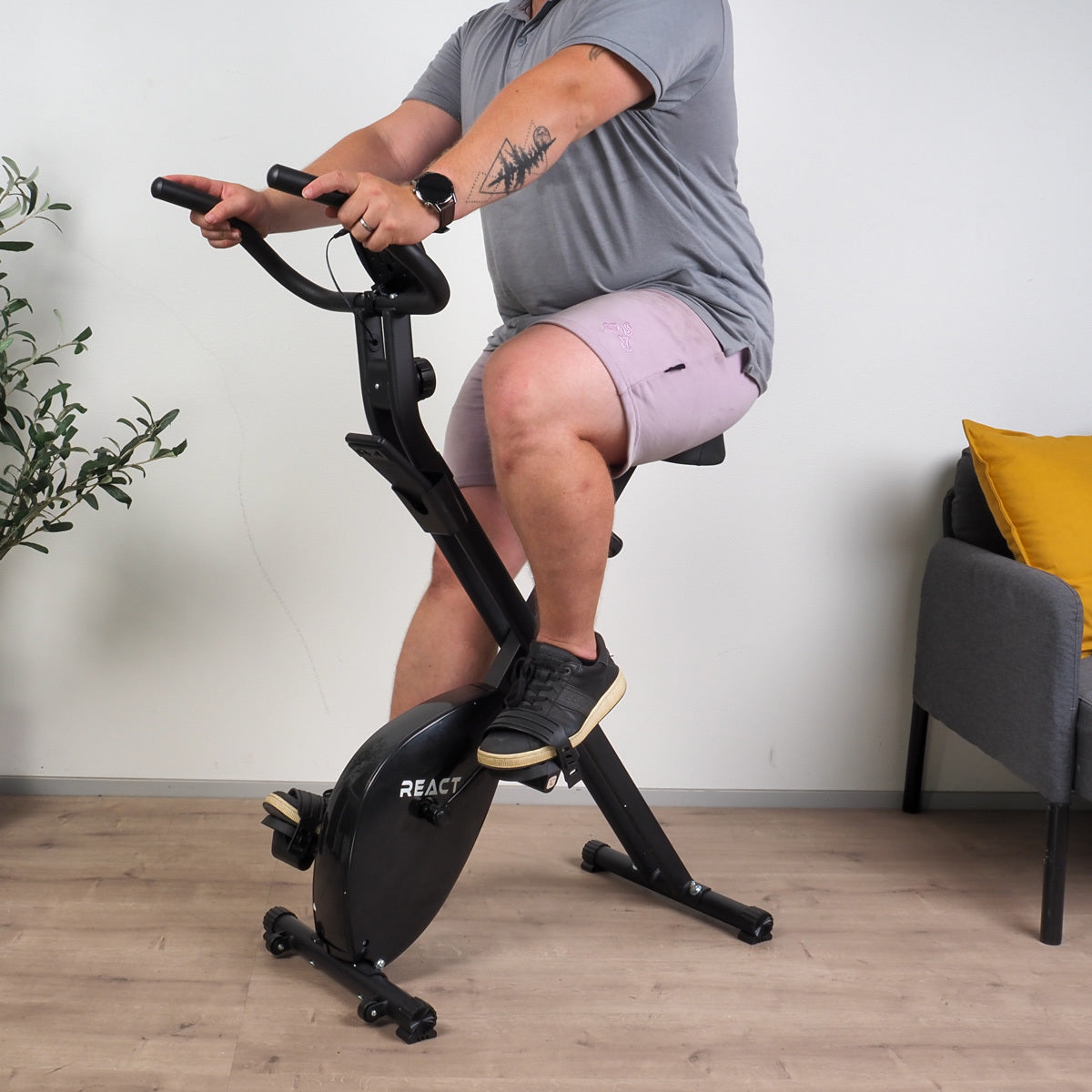 React Exercise Bike foldable