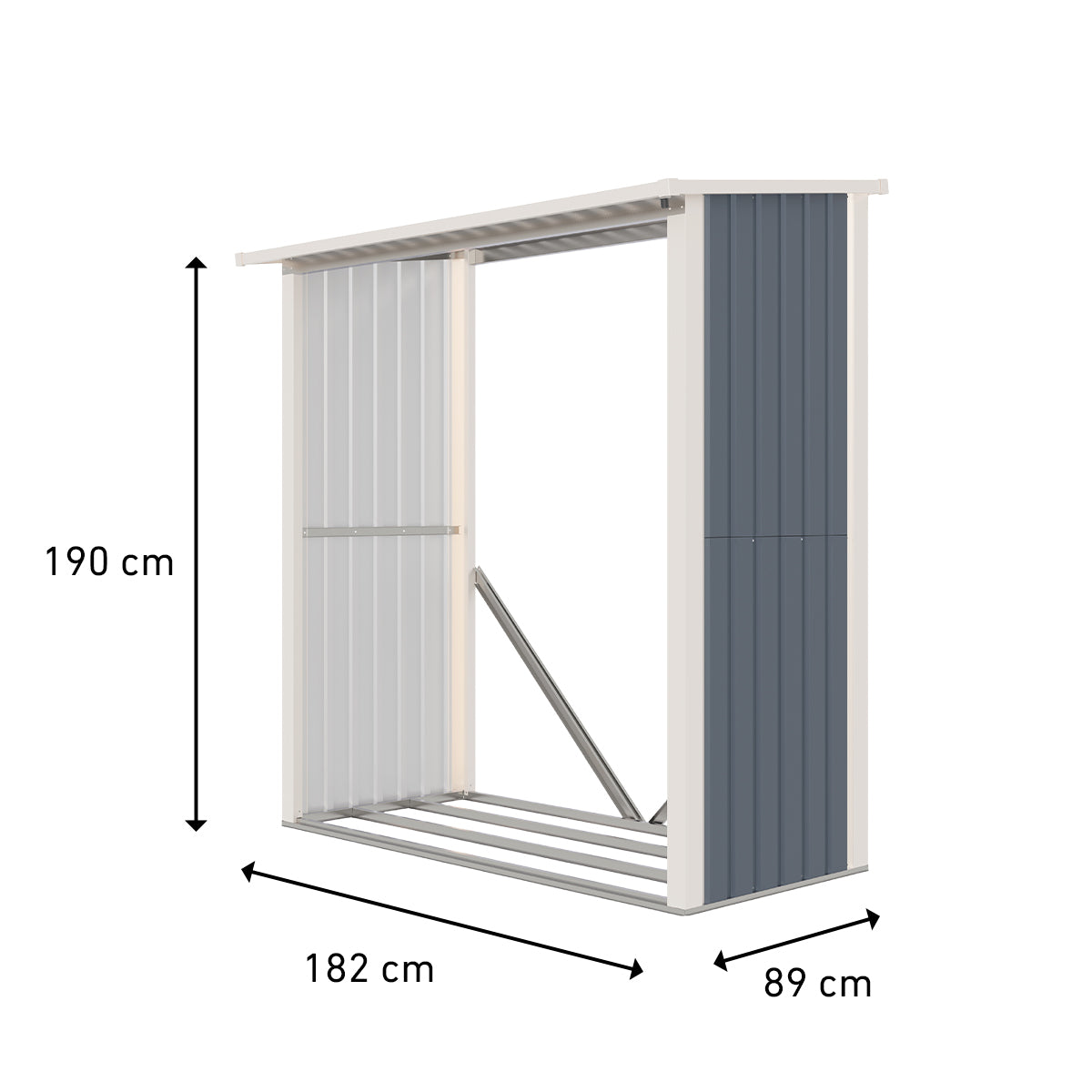 
              Fornorth Puukatos 182x89x190cm (1,62m2)