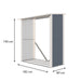 Fornorth Puukatos 182x89x190cm (1,62m2)