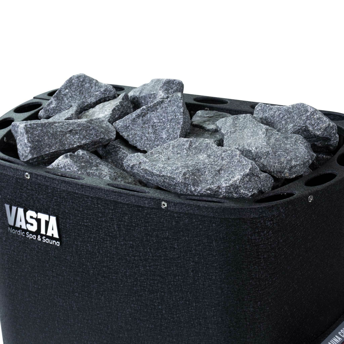 
              Vasta Electric Sauna Heater Blaze 6kw, fixed control, black