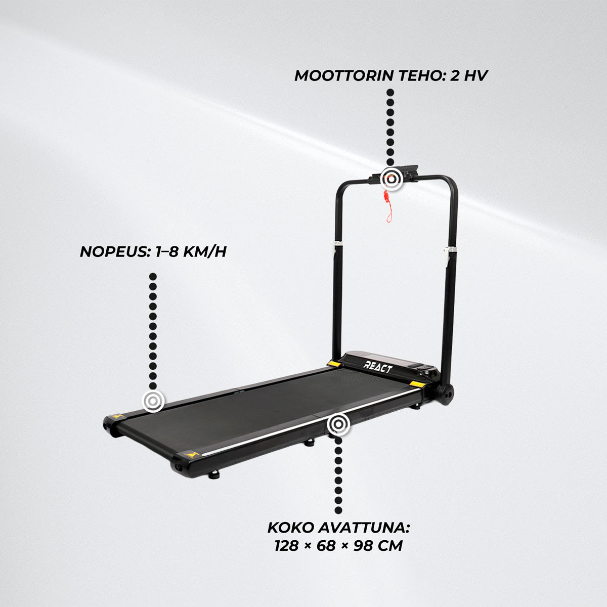 
              React Kävelymatto 2000 Taittuva