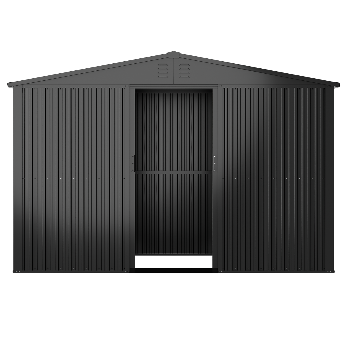 
              Fornorth Garden Shed 11m2, black