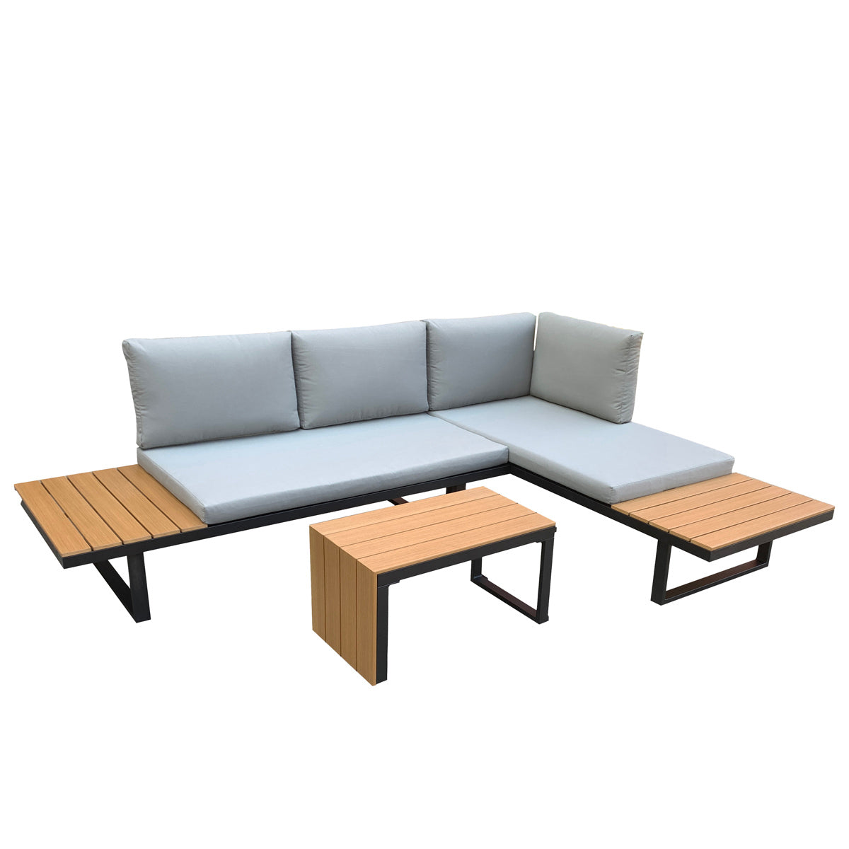 Lykke Patio samtale sæt Sundsvall, sort