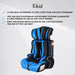 Kikid Kindersitz Basic 76-150cm R129, schwarz blau