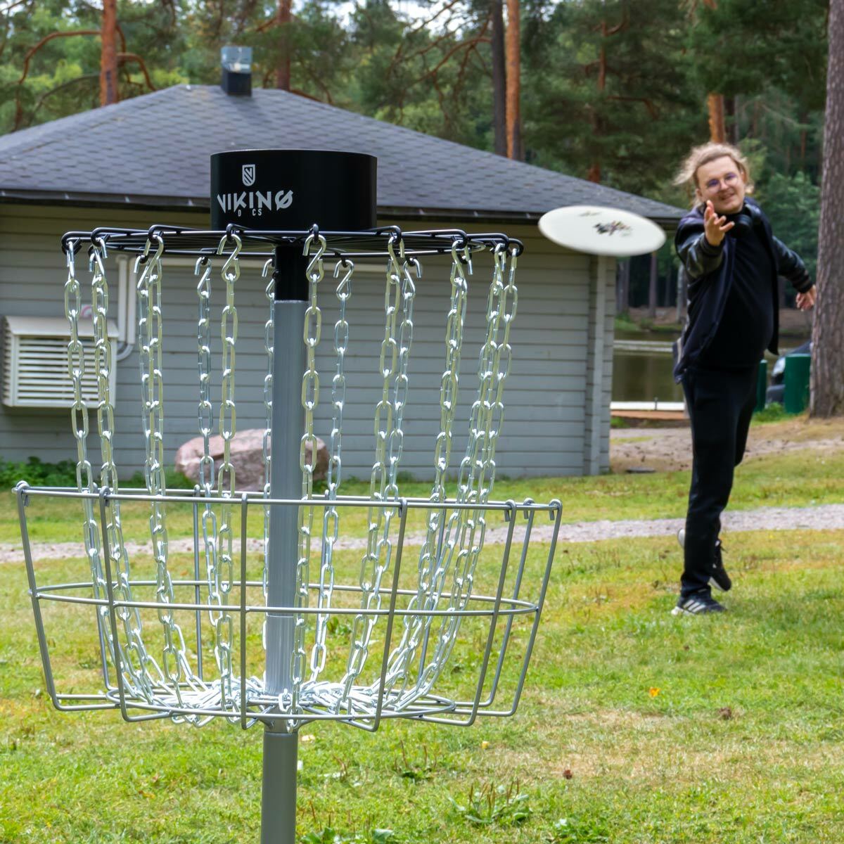 
              Viking Discs Victory Disc Golf Basket