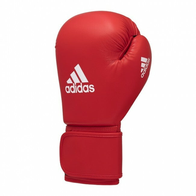 Adidas IBA Guanti da Box, rossa