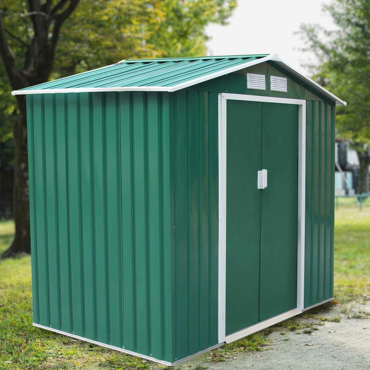 
              Fornorth Geräteschuppen, 2,71m2, grün