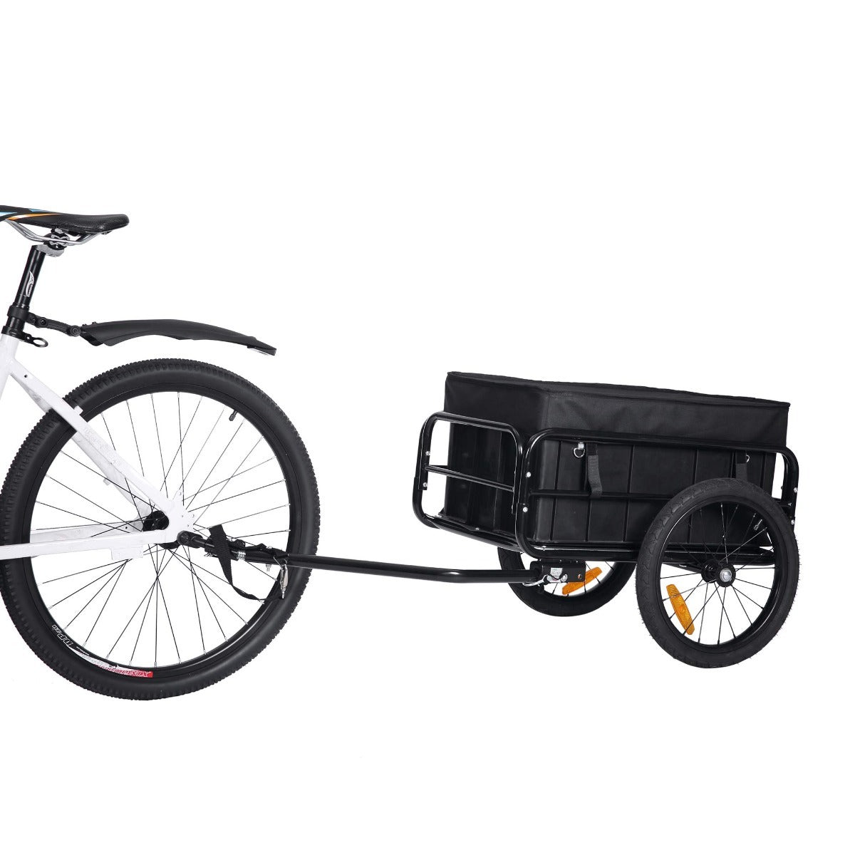 
              Trekker tavarankuljetuskärry muovilaatikolla